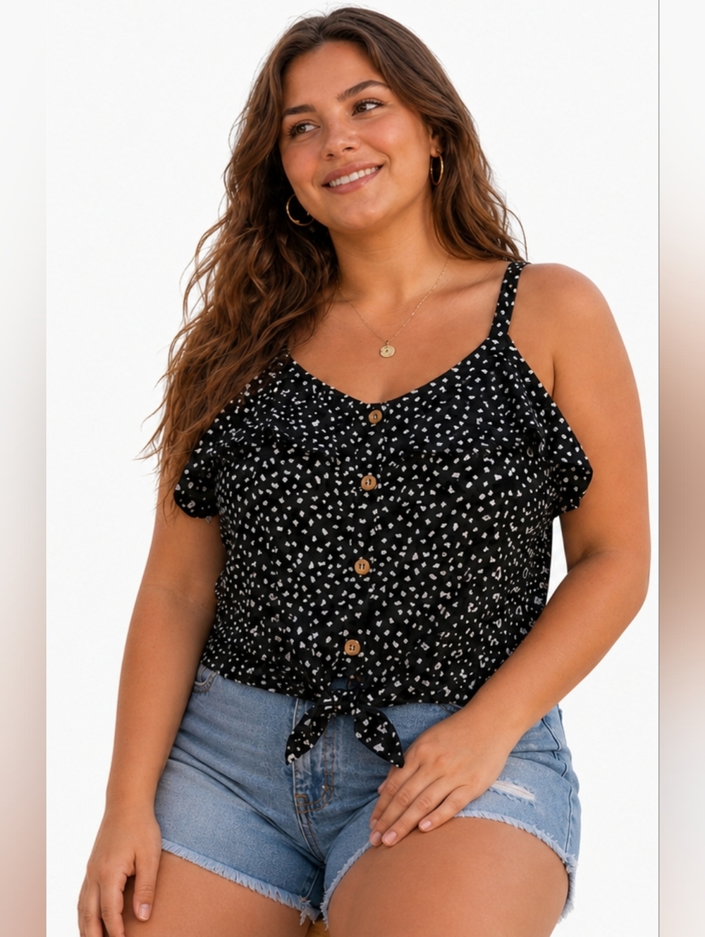SO Black White Crop Top Juniors 14 Plus NWT